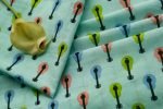 Pure Soft Cotton Guitar Kids Print Fabric