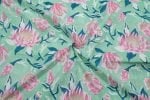 Pre-Cut 1.20m Pure Soft Cotton HandBlock Printed Fabric - Image 3