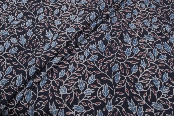 Pre-Cut 0.50m Ajrakh Pure Soft Cotton HandCrafted Fabric