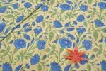 Pre-Cut 1.10m Pure Soft Cotton HandBlock Printed Fabric - Image 2