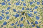 Pre-Cut 1.10m Pure Soft Cotton HandBlock Printed Fabric - Image 3
