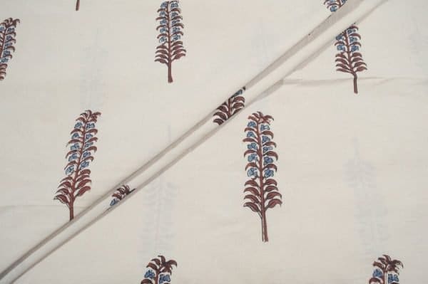 Ajrakh Pure Soft Cotton HandCrafted Fabric