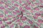 Pre-Cut 1.20m Pure Soft Cotton HandBlock Printed Fabric - Image 3