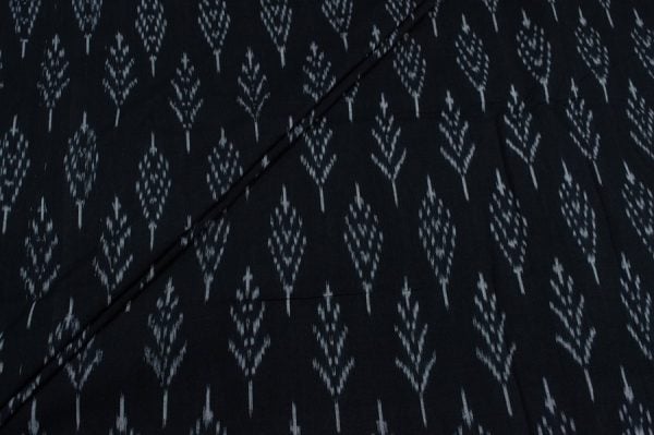 Pre-Cut 1.30m Mercerised Ikkat Soft Pure Cotton Fabric