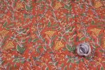 Pre-Cut 1m Pure Soft Cotton HandBlock Printed Fabric - Image 2