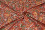 Pre-Cut 1m Pure Soft Cotton HandBlock Printed Fabric - Image 3