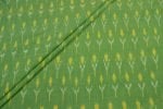 Mercerised Ikkat Soft Pure Cotton Fabric