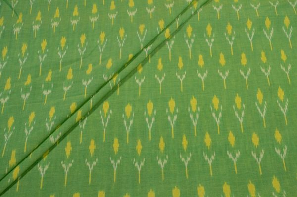 Pre-Cut 0.80m Mercerised Ikkat Soft Pure Cotton Fabric