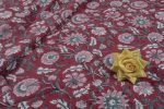 Pre-Cut 0.90m Mul Soft Cotton HandBlock Printed Fabric - Image 2
