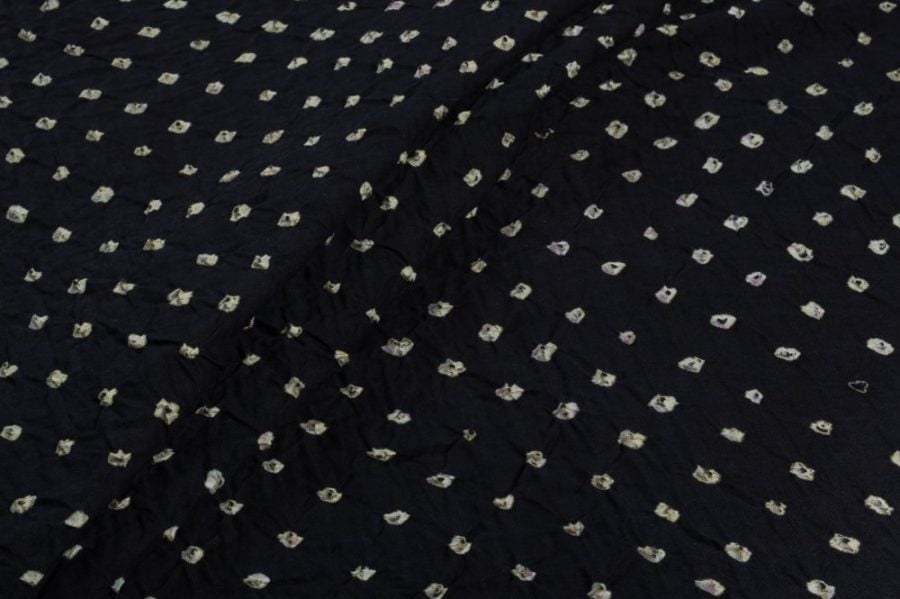Pre-Cut 2m Bandhani Tie Dye 100% Pure Soft Cotton Satin Finish Fabric - Image 1