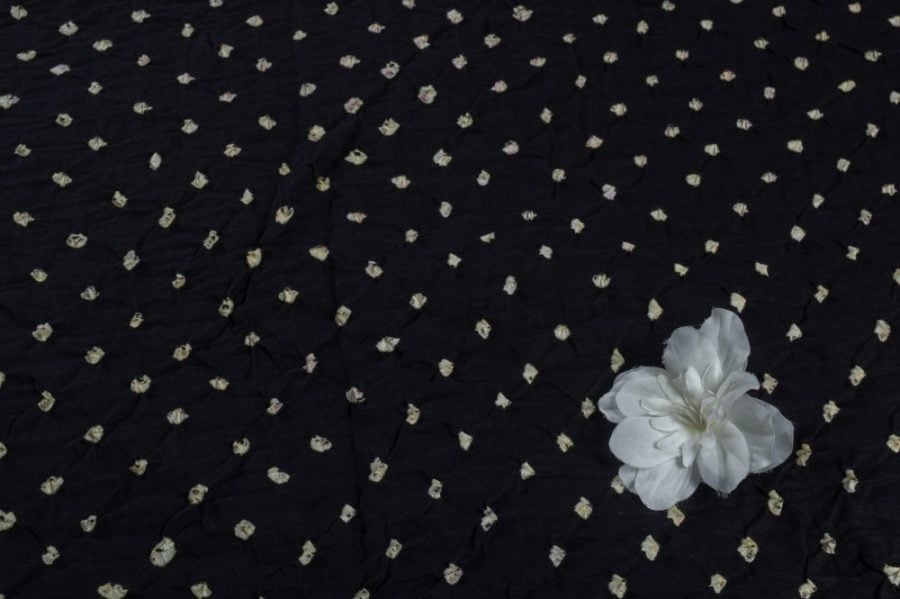 Pre-Cut 2m Bandhani Tie Dye 100% Pure Soft Cotton Satin Finish Fabric - Image 2