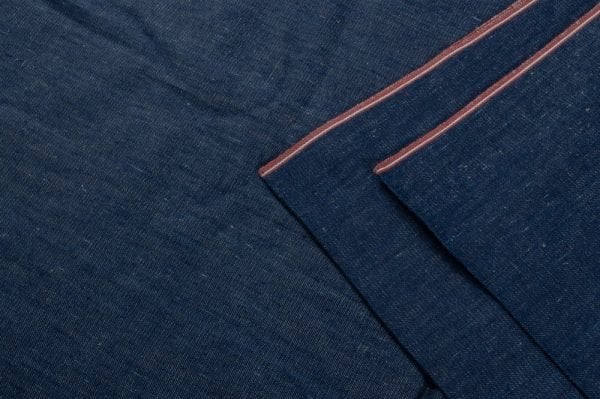 Pre-Cut 1.10m Denim Thick - Handwoven Pure Cotton Fabric (Width - 31")