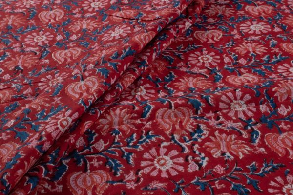 Pre-Cut 1.20m Pure Soft Cotton HandBlock Printed Fabric