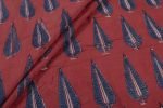 Ajrakh Pure Soft Cotton HandCrafted Fabric