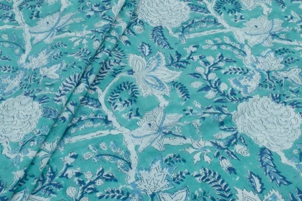 Pre-Cut 1.20m Pure Soft Cotton HandBlock Printed Fabric