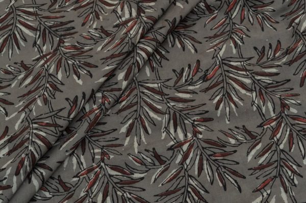 Pre-Cut 1.30m Pure Cotton Bagru Handblock Printed Fabric