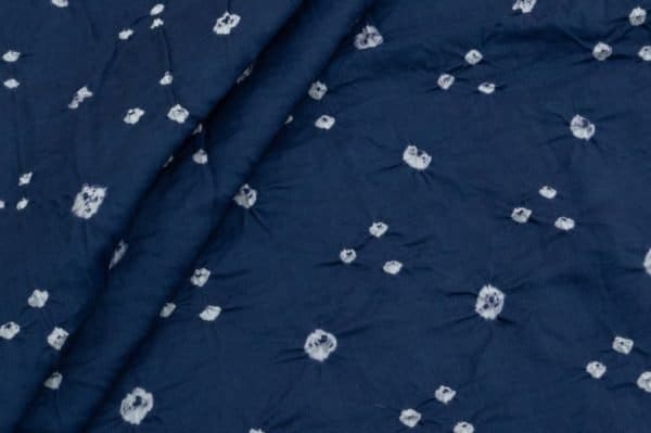 Bandhani Tie Dye 100% Pure Soft Cotton Satin Finish Fabric