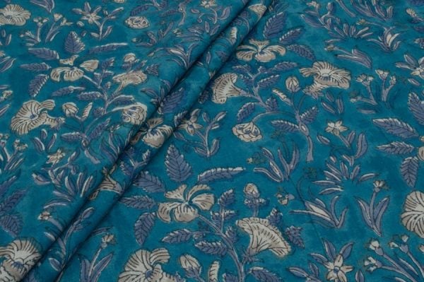 Pre-Cut 2m Pure Soft Cotton HandBlock Printed Fabric