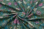 Pre-Cut 0.90m Pure Soft Cotton HandBlock Printed Fabric - Image 3