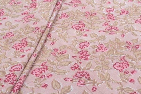 Pre-Cut 1.10m Pure Soft Cotton HandBlock Printed Fabric