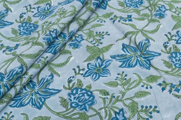 Pre-Cut 1.10m Pure Soft Cotton HandBlock Printed Fabric