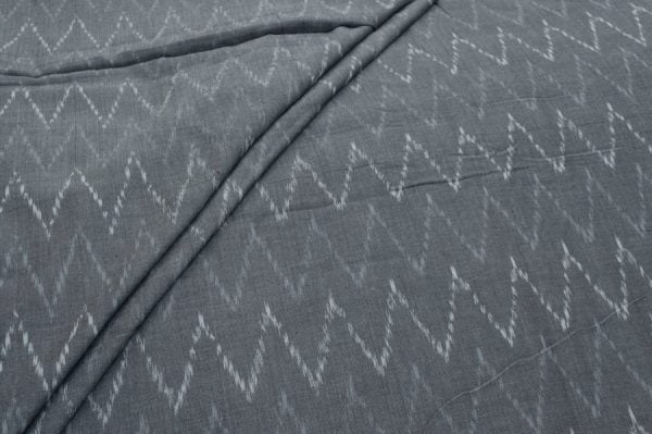 Pre-Cut 1.40mMercerised Ikkat Soft Pure Cotton Fabric