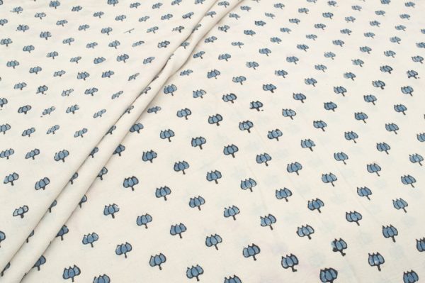 Ajrakh Pure Soft Cotton HandCrafted Fabric