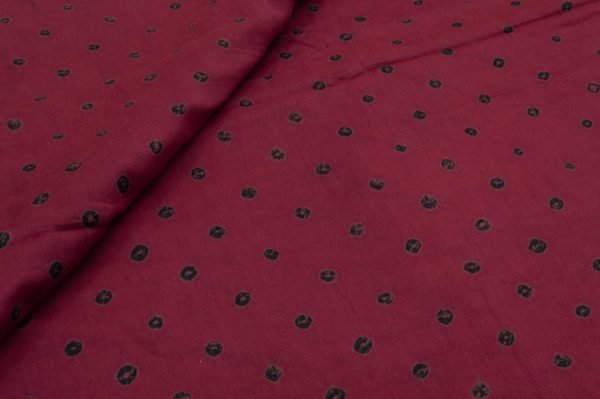 Bandhani Tie Dye 100% Pure Soft Cotton Satin Finish Fabric