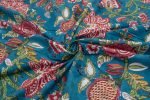 Pre-Cut 1.20m Pure Soft Cotton HandBlock Printed Fabric - Image 3