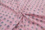 Pre-Cut 1.20m Pure Soft Cotton HandBlock Printed Fabric - Image 3