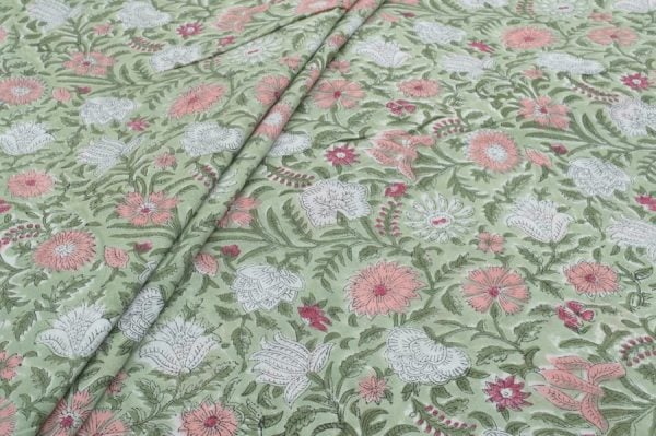 Pre-Cut 1.30m Pure Soft Cotton HandBlock Printed Fabric