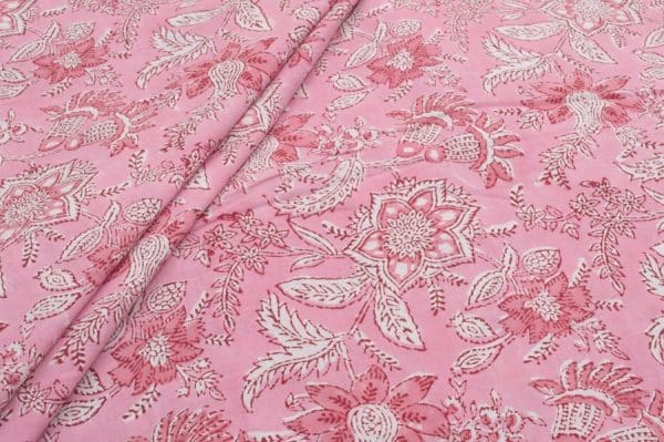 Pre-Cut 0.90m  Pure Soft Cotton HandBlock Printed Fabric