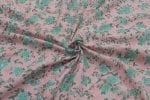 Pure Soft Cotton HandBlock Printed Fabric - Image 3