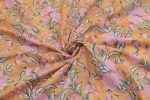Pre-Cut 1.10m Pure Soft Cotton HandBlock Printed Fabric - Image 3