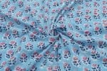 Pre-Cut 1.30m Pure Soft Cotton HandBlock Printed Fabric - Image 3