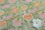 Pure Soft Cotton HandBlock Printed Fabric - Image 2