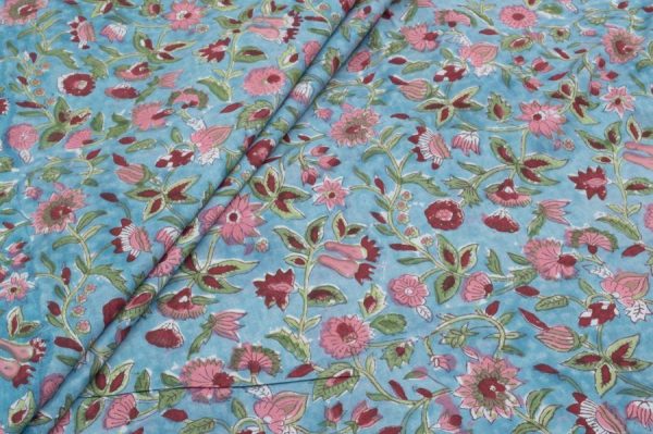 Pre-Cut 1.50m Pure Soft Cotton HandBlock Printed Fabric