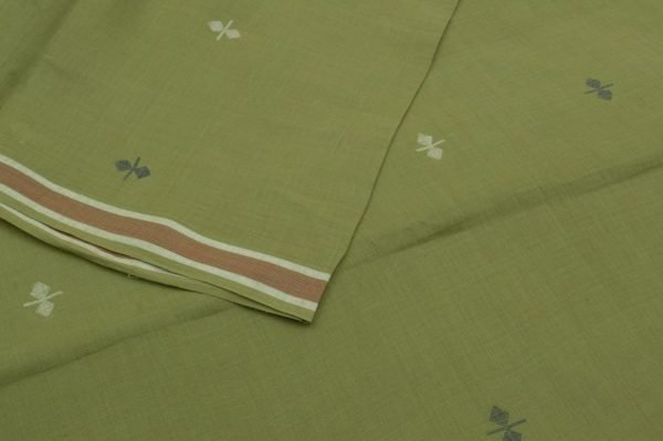 Authentic HandLoom Woven Design Flowy Soft Cotton Fabric