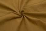 Pre-Cut 1.40m Mustard Yellow Plain Dyed 100% Soft Cotton Fabric - Image 3