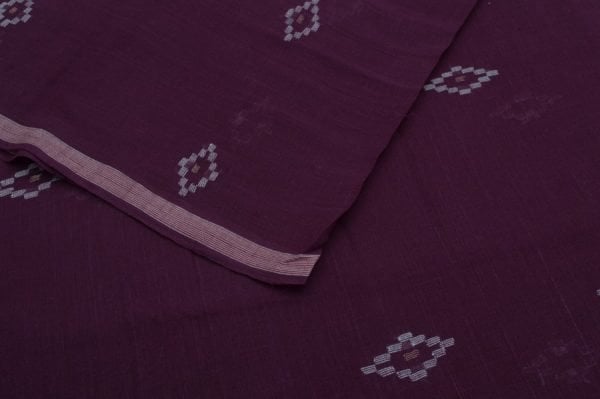 Authentic HandLoom Woven Design Flowy Soft Cotton Fabric