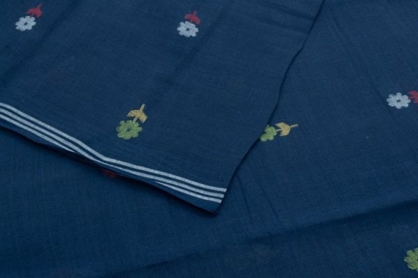 Pre-Cut 1.10m Authentic HandLoom Woven Design Flowy Soft Cotton Fabric