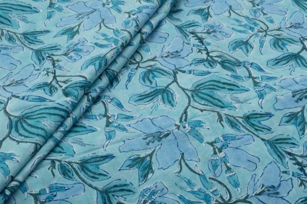 Pure Soft Cotton HandBlock Printed Fabric