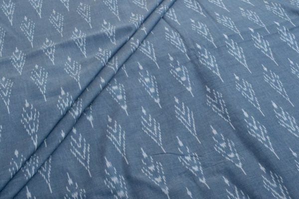 Pre-Cut 1.40m Mercerised Ikkat Soft Pure Cotton Fabric