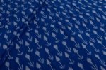 Mercerised Ikkat Soft Pure Cotton Fabric