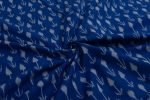 Mercerised Ikkat Soft Pure Cotton Fabric - Image 3