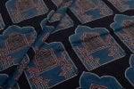 Pre-Cut 1.20m Ajrakh Pure Soft Cotton HandCrafted Fabric