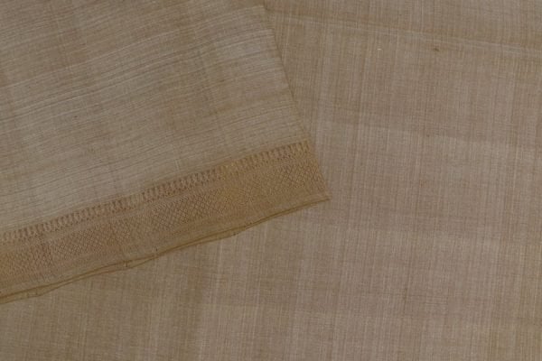 Pre-Cut 2m Authentic Handwoven Zari Border Pure Cotton Fabric