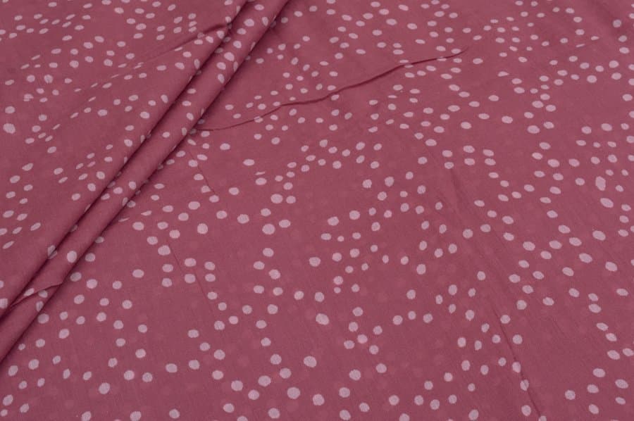 Pure Soft Cotton HandBlock Printed Fabric Pre-Cut 1.10m Mul Flowy Soft Cotton HandBlock Printed Fabric - Image 1