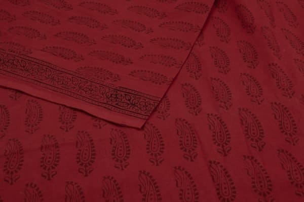 Pre-Cut 0.70m Bagh Premium Cotton Handblock Printed Fabric