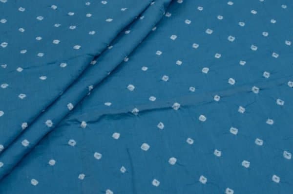 Pre-Cut 2m Bandhani Tie Dye 100% Pure Soft Cotton Satin Finish Fabric